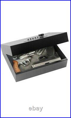 V-line 2912-S BLK Pistol Case Top Draw Model, Black