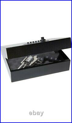 V-line 2912-S BLK Pistol Case Top Draw Model, Black