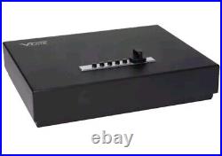 V-line 2912-S FBLK XD Pistol Case, Top Draw, Flat Black, Security Lock
