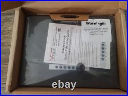 V-line 2912-S FBLK XD Pistol Case, Top Draw, Flat Black, Security Lock