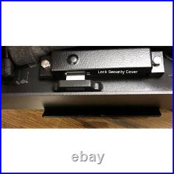 V-line 2912-S FBLK XD Pistol Case, Top Draw, Flat Black, Security Lock