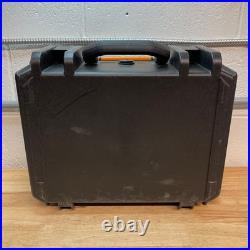 Vault By Pelican Pistol/Ammo Case, Black, Custom, V300, WithFoam
