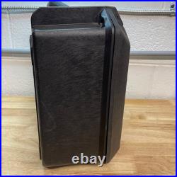 Vault By Pelican Pistol/Ammo Case, Black, Custom, V300, WithFoam