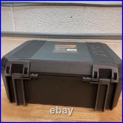 Vault By Pelican Pistol/Ammo Case, Black, Custom, V300, WithFoam