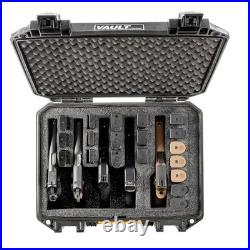 Vault V300 4-5 Pistol Case Custom Foam Hard Shell Desert Tan