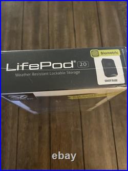 Vaultek BIOMETRIC LifePod 2.0 Lockbox Storage Safe FREE SAME DAY SHIP