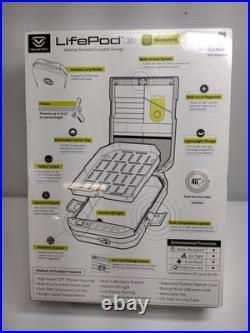 Vaultek Biometric LifePod 2.0 Weather Resistant Lockbox Floats Keypad BLP20-BK