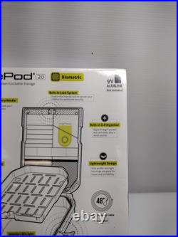 Vaultek Biometric LifePod 2.0 Weather Resistant Lockbox Floats Keypad BLP20-BK