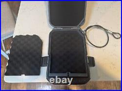 Vaultek LifePod 1.0 Portable Safe (Titainium Grey). No Key. I Have Combo To Ope