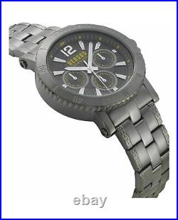 Versus Versace Womens IP Gun 45 mm Steenberg Bracelet Watch VSP521018