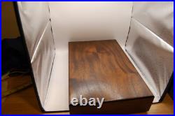 Very Nice Dual hardwood lined gun case box superb Key Lock Mint pistol revolver