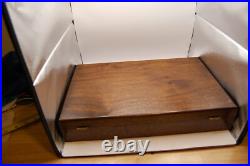 Very Nice Dual hardwood lined gun case box superb Key Lock Mint pistol revolver
