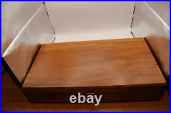 Very Nice pistol revolver hardwood wood case NO lining nice project Top quality