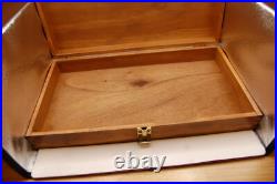 Very Nice pistol revolver hardwood wood case NO lining nice project Top quality