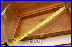 Very Nice pistol revolver hardwood wood case NO lining nice project Top quality