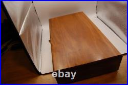 Very Nice pistol revolver hardwood wood case NO lining nice project Top quality