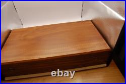Very Nice pistol revolver hardwood wood case NO lining nice project Top quality