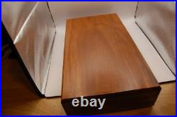 Very Nice pistol revolver hardwood wood case NO lining nice project Top quality
