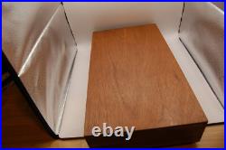 Very Nice pistol revolver hardwood wood case NO lining nice project Top quality