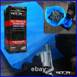 Victory VCI Handgun Pistol Ammo Storage Bags 12x18 Rust Prevention 225 Bags