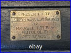 Vintage 1939 Pistol Hard Case (Brief case)