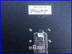Vintage 1967 Pachmayr Gun Works 4 Pistol Super Deluxe Gun Range Box GD CONDITION