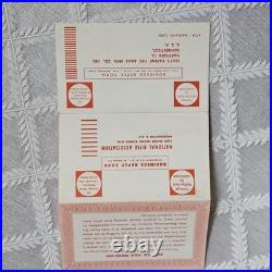 Vintage 1970s Original Colt Woodgrain Outer / Red Interior Python Box, papers