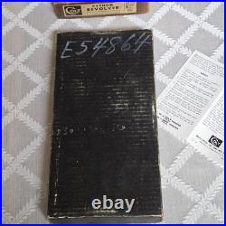 Vintage 1970s Original Colt Woodgrain Outer / Red Interior Python Box, papers