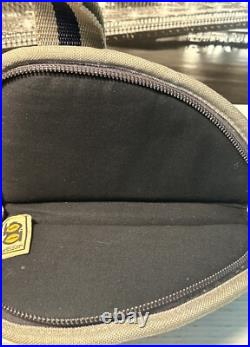 Vintage 1980s Bob Allen rare Colt Pistol Gun Rug Case Blue Cordura Nylon Zipper