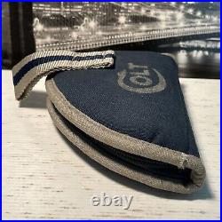 Vintage 1980s Bob Allen rare Colt Pistol Gun Rug Case Blue Cordura Nylon Zipper