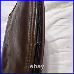 Vintage 40X Pistol Gun Soft Case Brown Leather Free Shipping