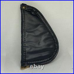 Vintage 6 Baby Browning Soft Pistol Case With Conmar Zipper Black In Color