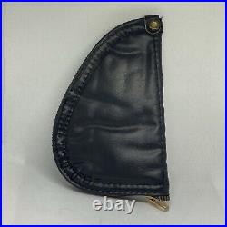 Vintage 6 Baby Browning Soft Pistol Case With Conmar Zipper Black In Color