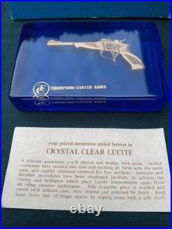 Vintage Advertising Thompson Center Contender TC Pistol Presentation Display (B)