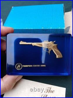Vintage Advertising Thompson Center Contender TC Pistol Presentation Display (B)
