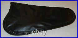 Vintage BROWNING 14 x 7 Black Leather Pistol Case Red Pad Lining Beautiful