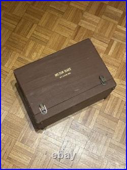 Vintage Badger Shooters Supply Owen, WI Pistol Shooters Gun Range Case