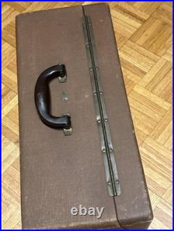 Vintage Badger Shooters Supply Owen, WI Pistol Shooters Gun Range Case