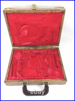 Vintage Bernardelli Wood Presentation Display Box 2 Gun & Magazines Case 9mm