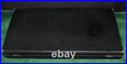 Vintage Black Leatherette Lined Double Gun Case Colt, Hi-Standard 22 Autos