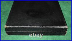 Vintage Black Leatherette Lined Double Gun Case Colt, Hi-Standard 22 Autos