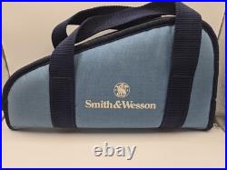Vintage Bob Allen Smith & Wesson Blue Soft Pistol Case Size 13 Made in the USA