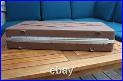 Vintage Brown RAM Doskocil Gun Guard Multi Pistol Gun Hard Case 26x13 WITH KEYS