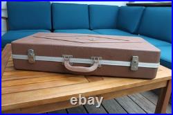 Vintage Brown RAM Doskocil Gun Guard Multi Pistol Gun Hard Case 26x13 WITH KEYS