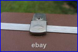 Vintage Brown RAM Doskocil Gun Guard Multi Pistol Gun Hard Case 26x13 WITH KEYS