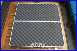 Vintage Brown RAM Doskocil Gun Guard Multi Pistol Gun Hard Case 26x13 WITH KEYS