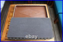 Vintage Brown RAM Doskocil Gun Guard Multi Pistol Gun Hard Case 26x13 WITH KEYS