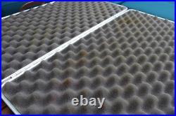 Vintage Brown RAM Doskocil Gun Guard Multi Pistol Gun Hard Case 26x13 WITH KEYS