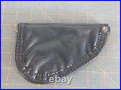 Vintage Browning Baby 25acp Pistol Rug Case Black Leather