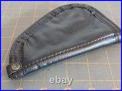 Vintage Browning Baby 25acp Pistol Rug Case Black Leather